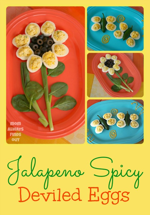 Jalapeno Spicy Deviled Eggs #proudofit
