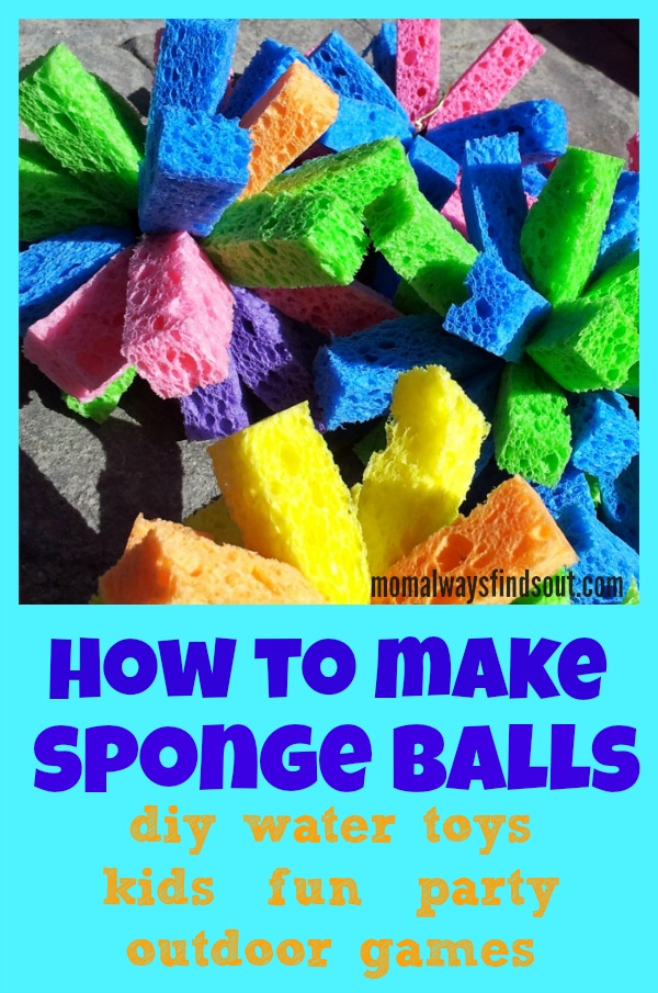 sponge balls craft