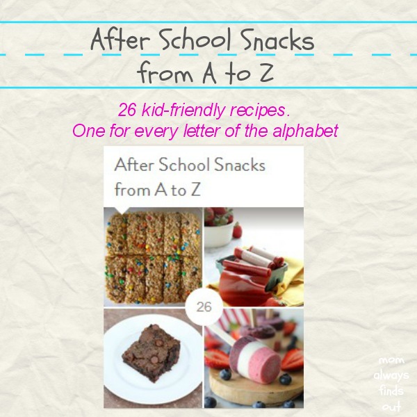after school snacks a to z