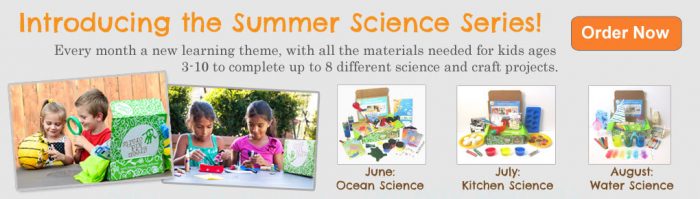 Green Kid Crafts Summer Science Series - Get 3 months FREE coupon