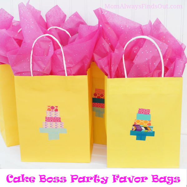 Cake Boss Party Favor Bags