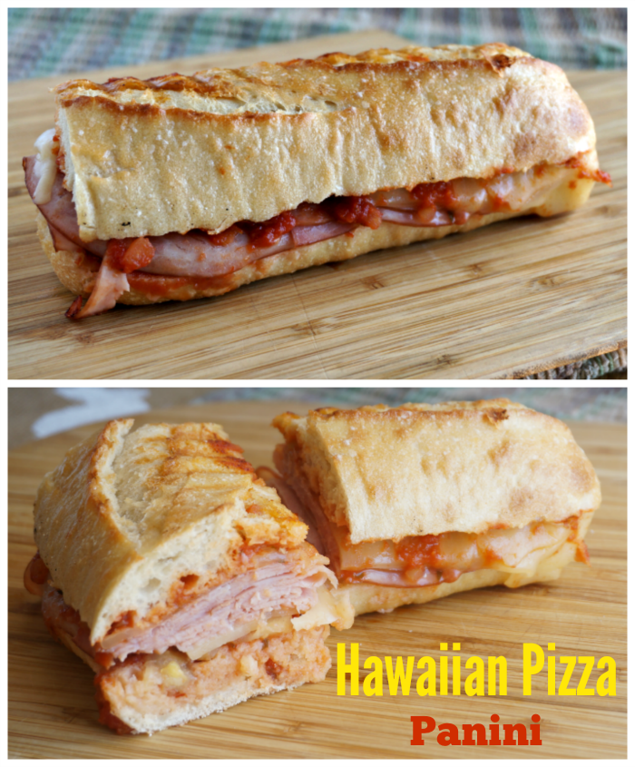 Hawaiian Pizza Panini Recipe