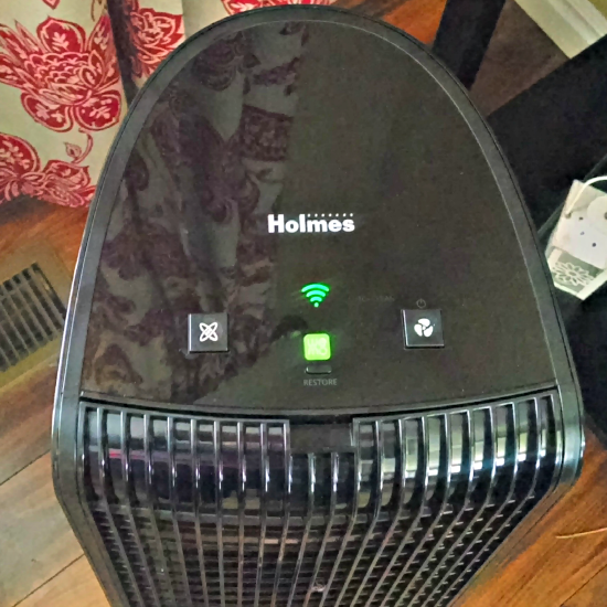 holmes smart air purifier top