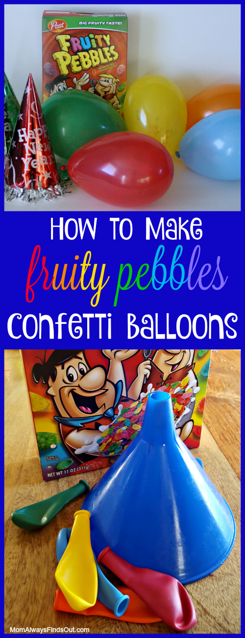 fruity confetti balloons
