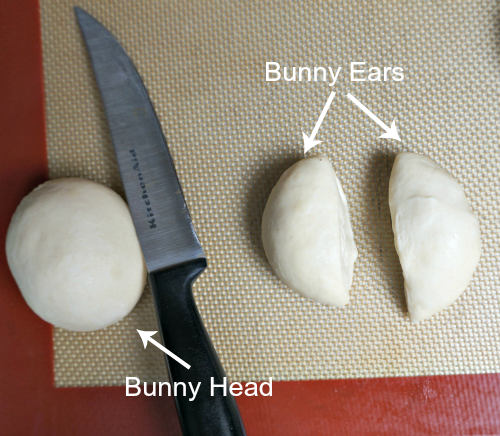 bunny rolls directions