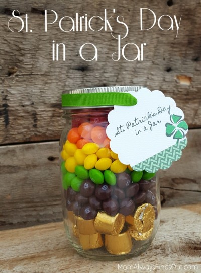 Rainbow Candy in a Jar