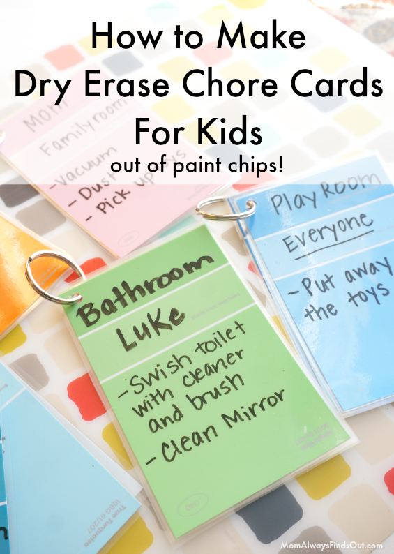 chore cards
