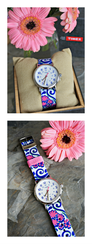 timex weekender floral