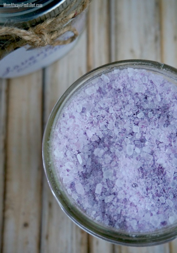 lavender homemade bath salts
