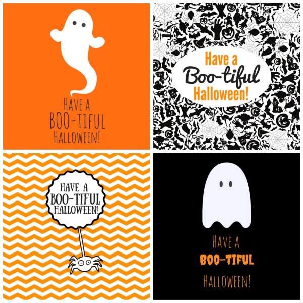 Printable Candy Bar Wrappers Halloween Boo-tiful
