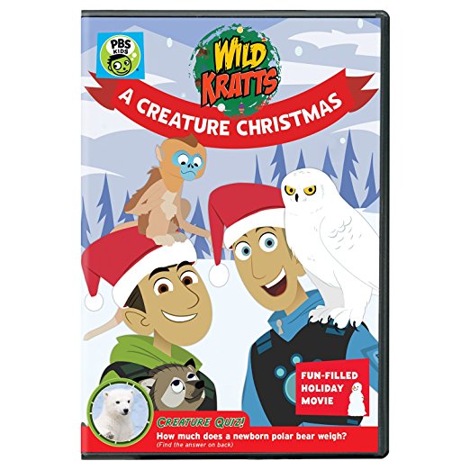 PBS Kids Series WILD KRATTS CREATURE CHRISTMAS on DVD 