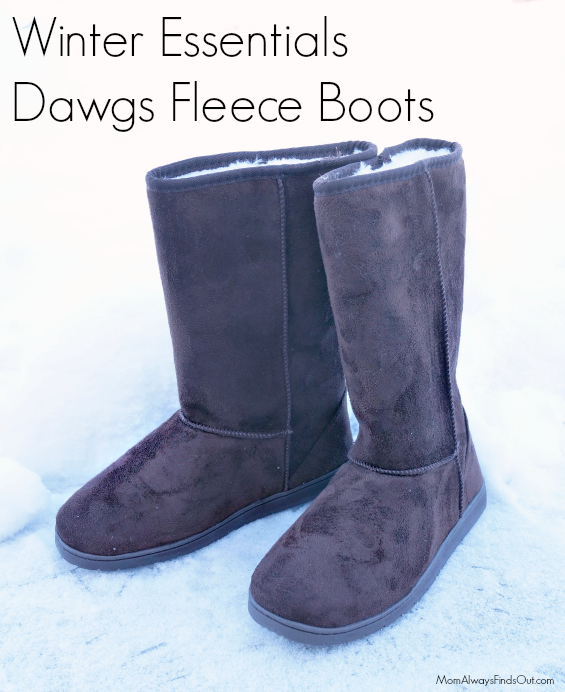 Dawgs Women's Winter Boots Tall Fleece Boots