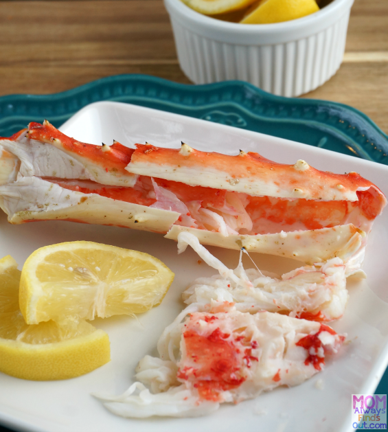 Steamed King Crab Legs Recipe and Directions #AskForAlaska @AlaskaSeafood