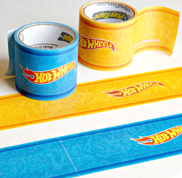 Hot Wheels Play Tape - Instant Race Tracks - Easily Removeable