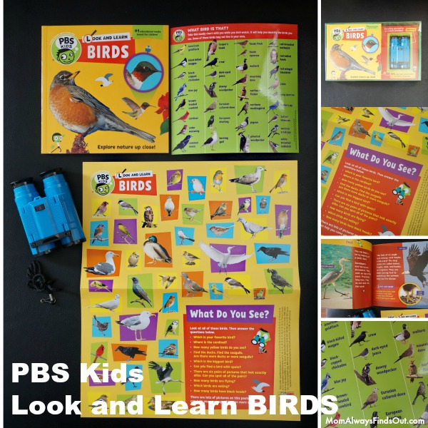 PBS Kids Look and Learn Birds Book for Kids