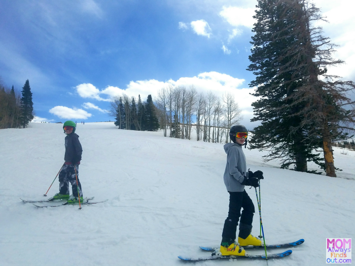 Boys Ski at Park City Mountain