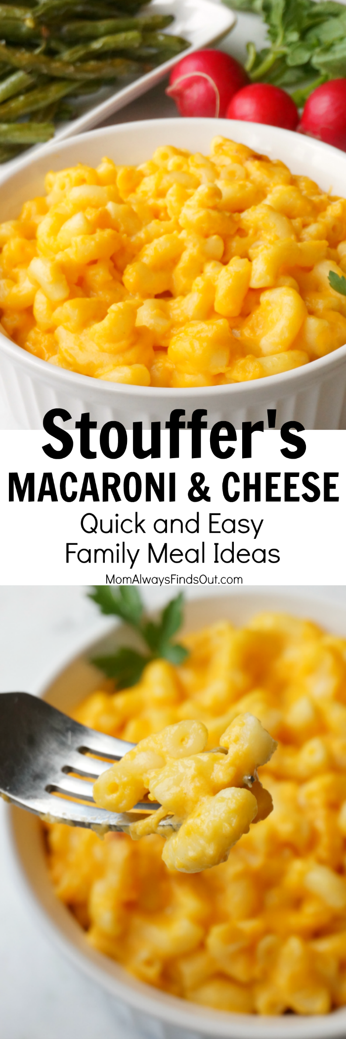 Stouffer's Macaroni and Cheese Family Dinner Ideas #balanceyourplate