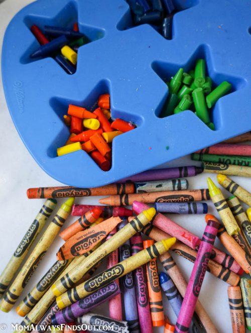 How To Make Crayons - Star Shaped Crayons Craft