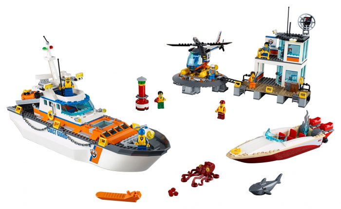 LEGO City Coast Guard Headquarters Set