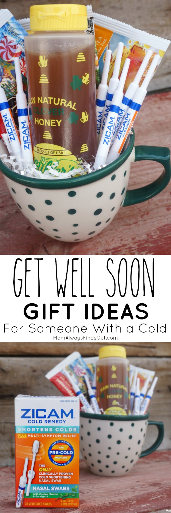 Get Well Soon Gifts For a Cold with Zicam Cold Remedy #ZicamCrowd