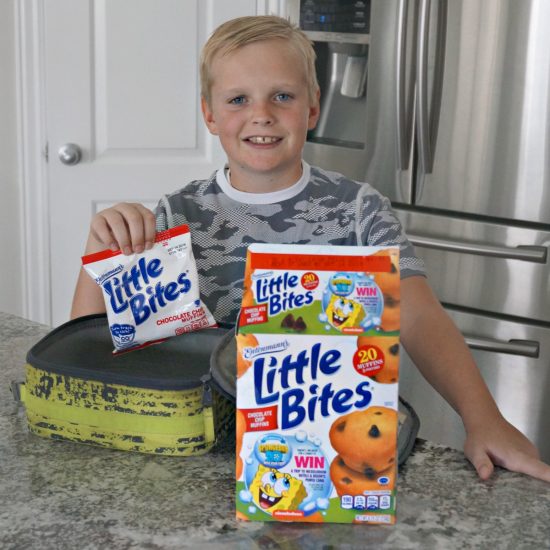 Entenmann's Little Bites Chocolate Chip muffins make an easy on-the-go snack for kids. #LoveLittleBites