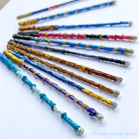 How to make a harry potter wand craft