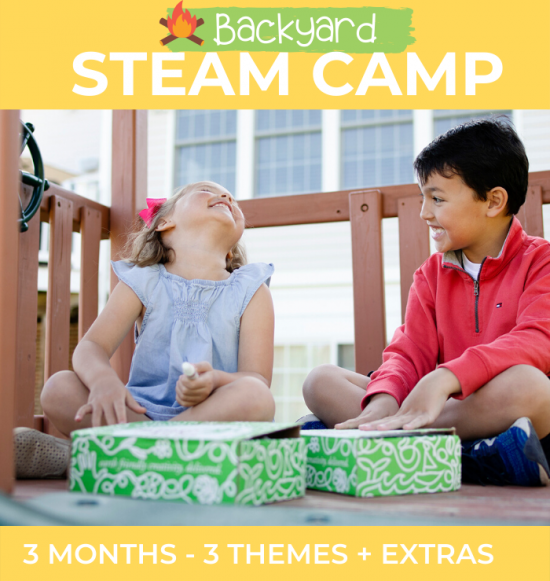 Backyard STEAM Camp activities for kids