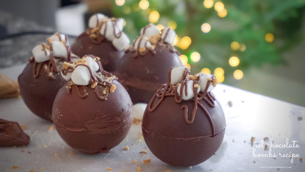 How to make hot chocolate bombs recipe and directions via @momfindsout