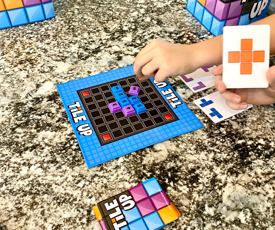 Tile Up board games by Winning Moves - Fun Games For ages 8 and up.