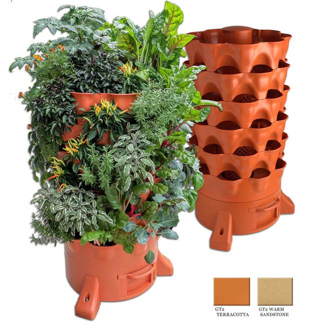 Balcony Garden Tips For Vegetable Gardening - Garden Tower 2 - Vertical Garden Ideas