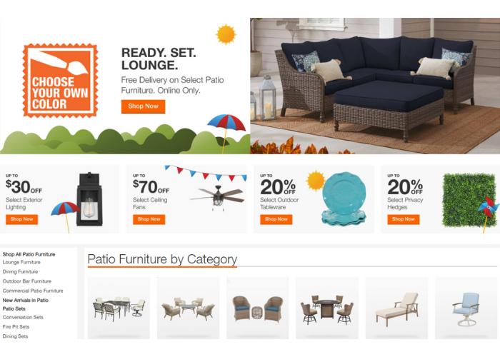 Save Up to $70 on Select Patio Furniture Plus Get Free Shipping at HomeDepot.com