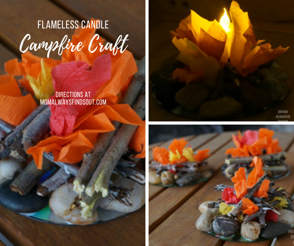 Campfire Craft - DIY Mini campfire craft for kids