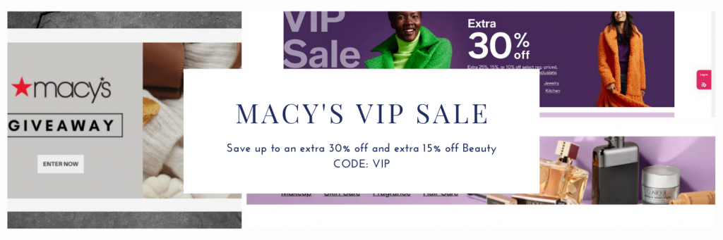 Shop Macy's VIP Sale #MacysVIP