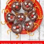 Rudolph Reindeer Brownie Bites Christmas Treats