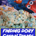 Finding Dory Cereal Treats Recipe at @momfindsout