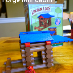 Lincoln Logs Forge Mill Cabin Set Review @momfindsout @ad