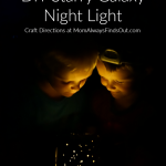 DIY Starry Galaxy Night Light Craft