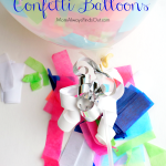 How To Make Confetti Balloons - Party Decorations - Directions by @momfindsout