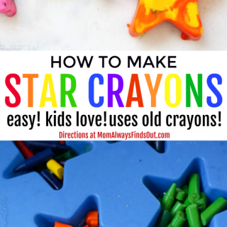 How To Melt Crayons into New Crayon Shapes Craft