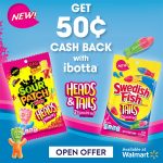 NEW Sour Patch Kids Heads & Swedish Fish Tails are now available at Walmart! Both of these new candies offer a 2-in-1 flavor collision!