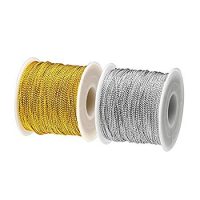 Metallic Cord (Gold and Silver)