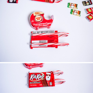 How To Make a Candy Cane Sleigh DIY Directions
