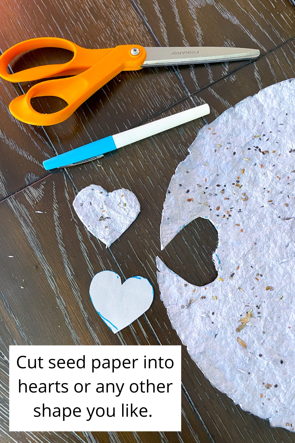 How to Make Plantable Paper | Seed Paper Hearts