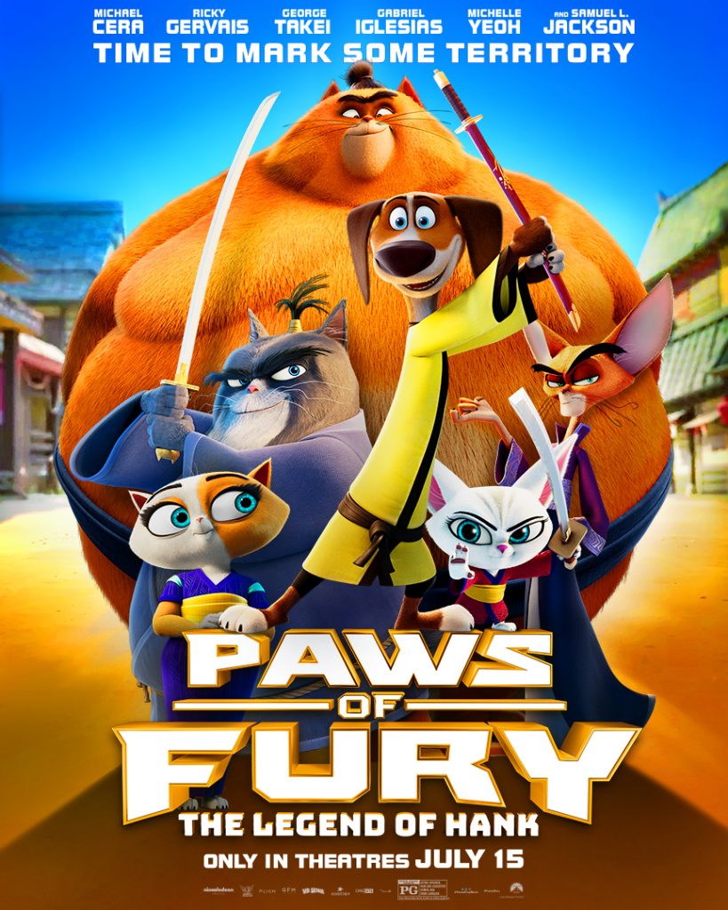 Paws of Fury the Legend of Hank movie opens in theaters July 15, 2022 #pawsoffury
