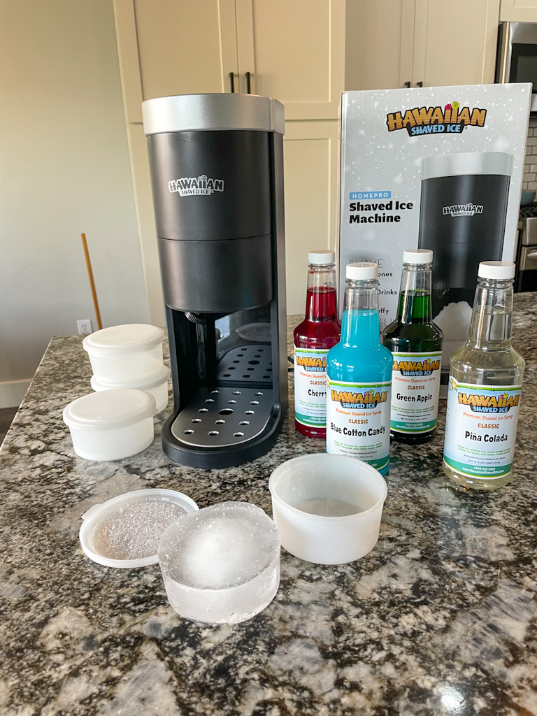 How to make Hawaiian shaved ice at home with the NEW Home Pro Hawaiian Shaved Ice Machine.